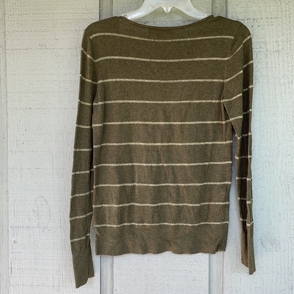 LOFT striped sweater - Picture 2 of 4